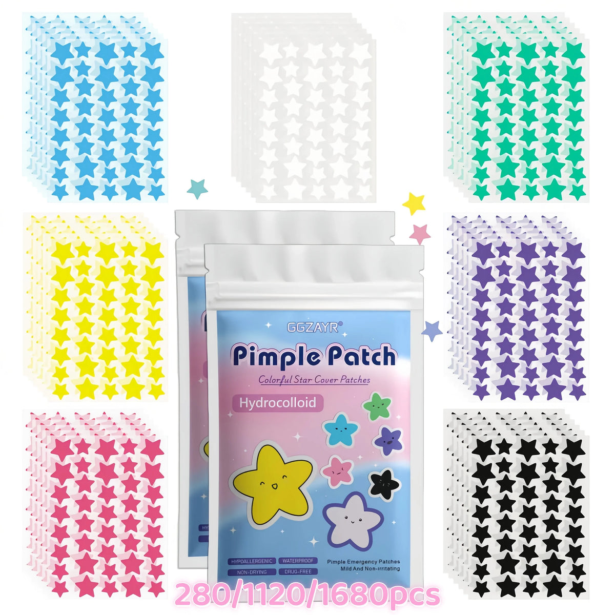 Starry Skin Pimple Patches
