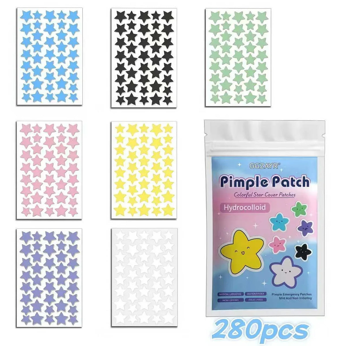 Starry Skin Pimple Patches