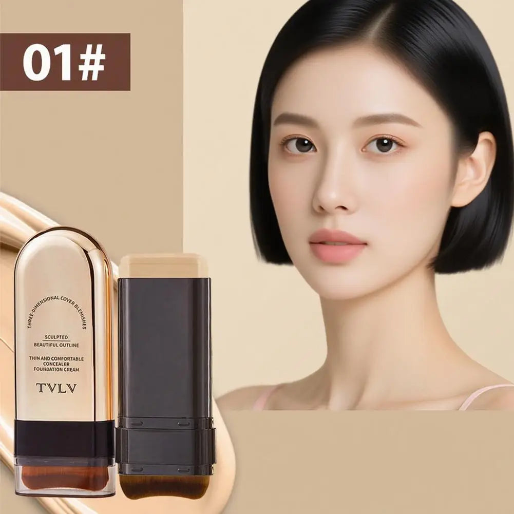 All-in-One Concealer Foundation Stick | Long-Lasting Matte Finish