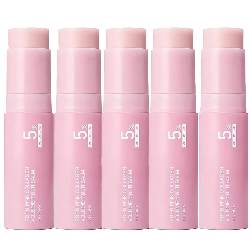 PDRN Pink Collagen Volume Balm Stick | Face, Lips & Body Moisturiser