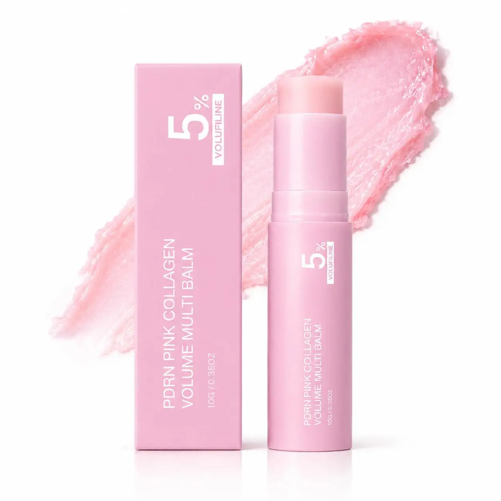 PDRN Pink Collagen Volume Balm Stick | Face, Lips & Body Moisturiser