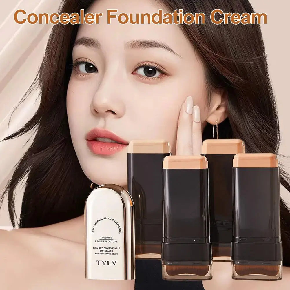 All-in-One Concealer Foundation Stick | Long-Lasting Matte Finish