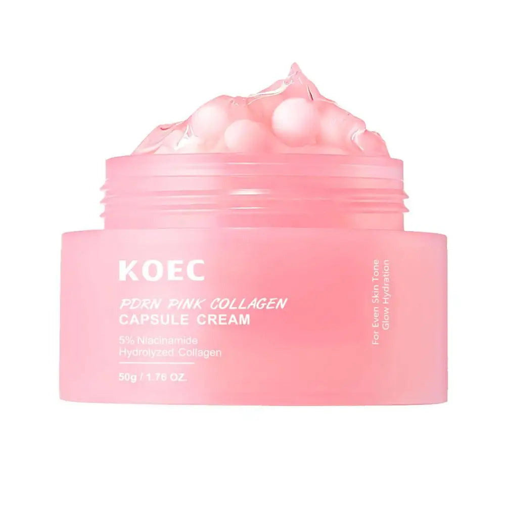 PDRN Pink Collagen Capsule Cream | Brightening & Firming Face Cream