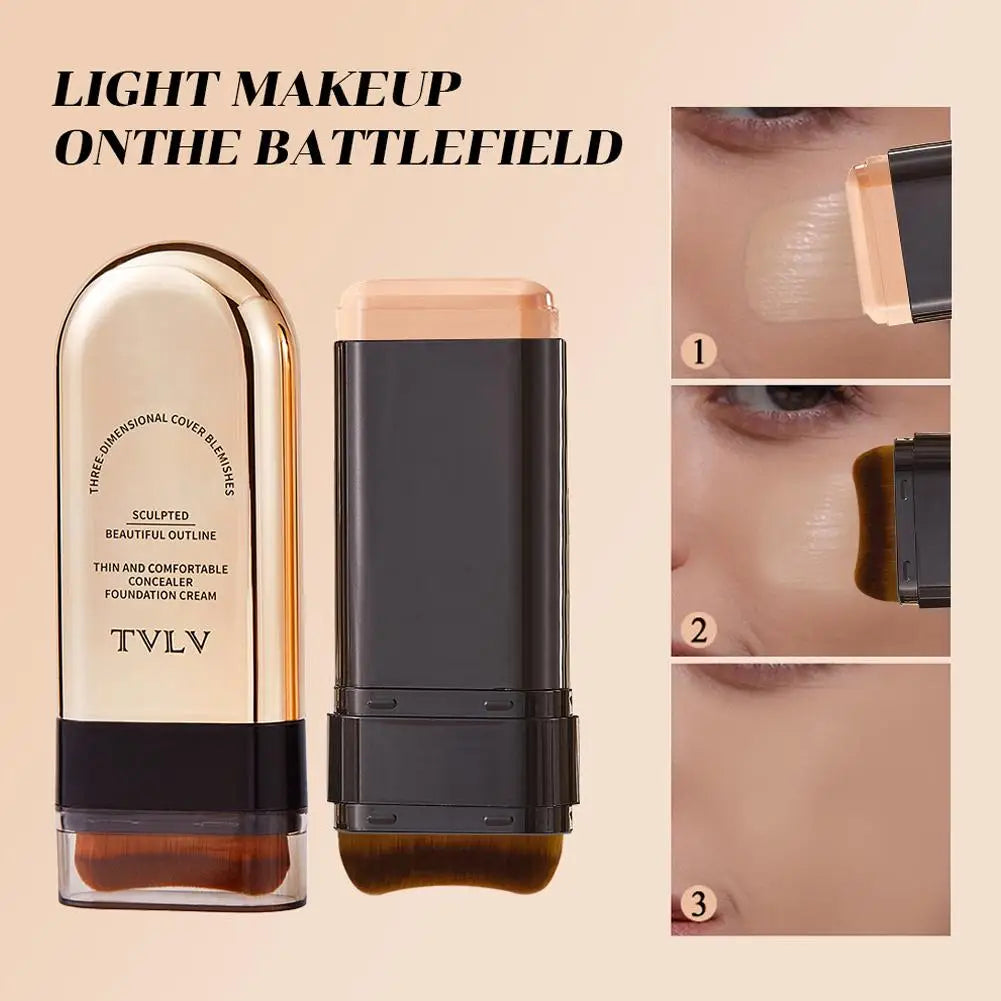 All-in-One Concealer Foundation Stick | Long-Lasting Matte Finish