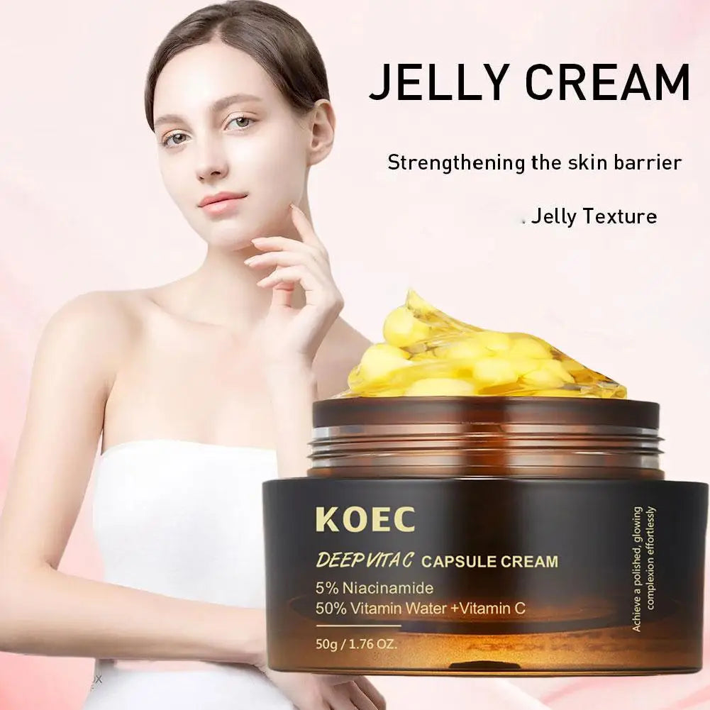 PDRN Pink Collagen Capsule Cream | Brightening & Firming Face Cream