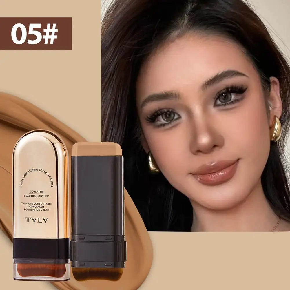 All-in-One Concealer Foundation Stick | Long-Lasting Matte Finish