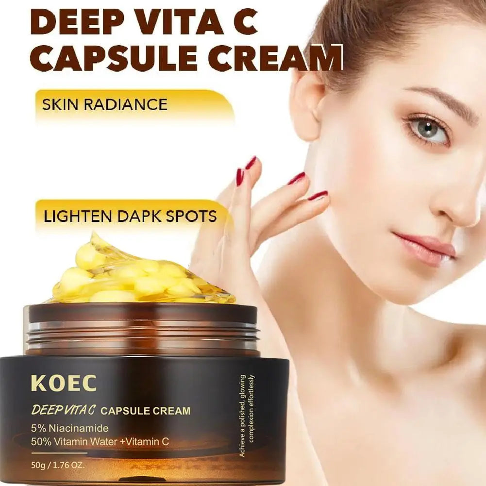 PDRN Pink Collagen Capsule Cream | Brightening & Firming Face Cream