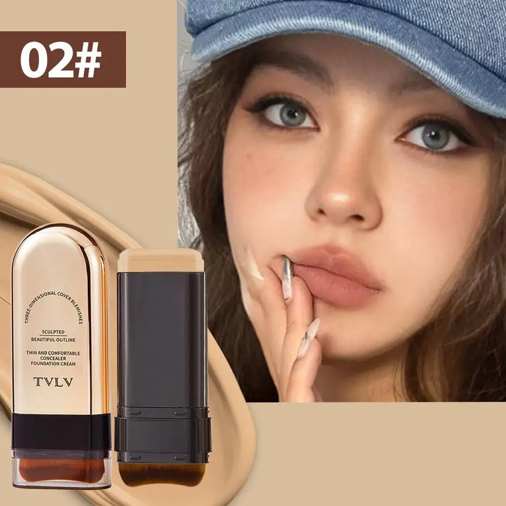 All-in-One Concealer Foundation Stick | Long-Lasting Matte Finish
